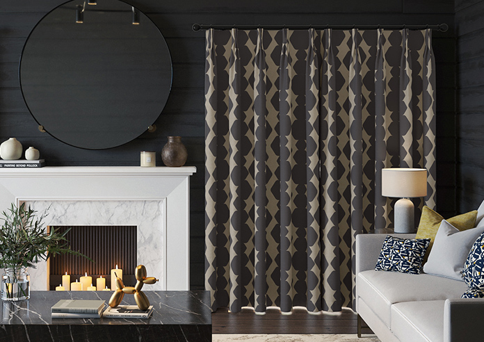 Construct, Warm Black - Made to Measure Curtains - Image 7